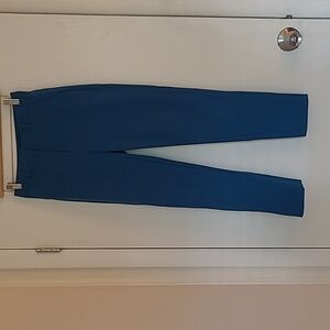 White House Black Market Blue Cropped Pants